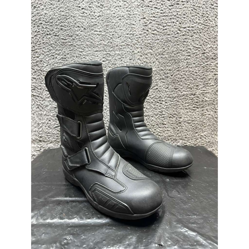 Alpinestars Radon Drystar Motorcycle‎ Touring Boots Black Mens Size 9